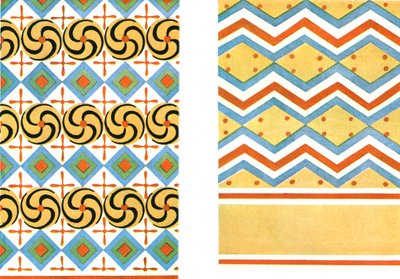 Malowane sufity w grobowcu Amenemheba w Tebach, Egipt, 1928. autorstwa Unbekannt
