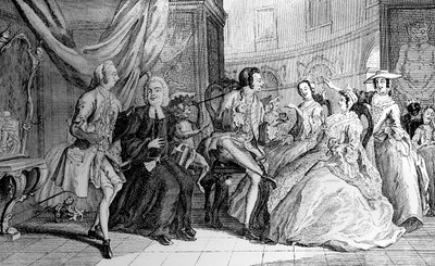Malarstwo a la Mode, 1748 autorstwa Unbekannt