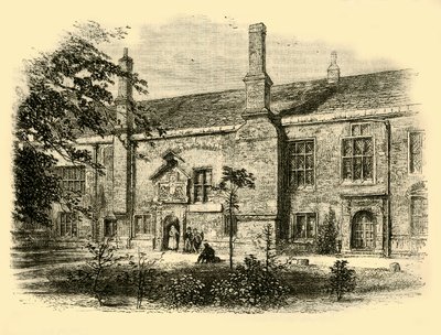 Pałac Stuartów, York, 1881. autorstwa Unbekannt