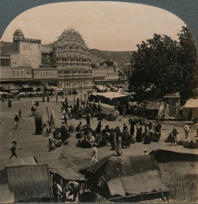 Pałac Wiatrów ze Świątyni Śiwy, Jeypore, Indie, 1902 autorstwa Unbekannt