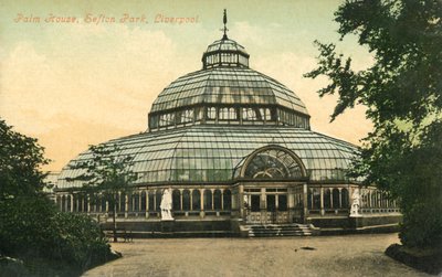 Palmiarnia, Sefton Park, Liverpool, 1946. autorstwa Unbekannt