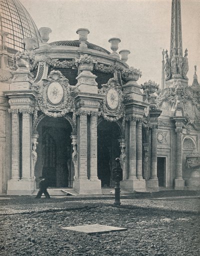 Międzynarodowa Wystawa Panama-Pacyfik: Główne wejście do Pałacu Ogrodnictwa, 1915 autorstwa Unbekannt