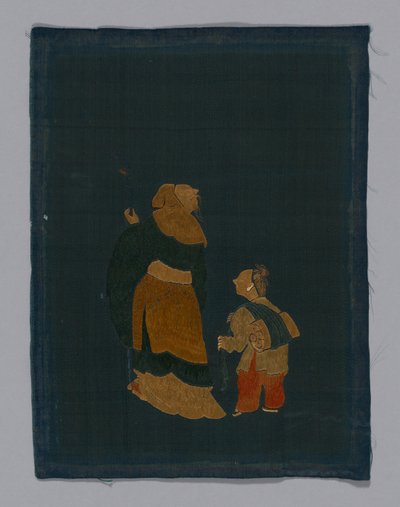 Tkanina meblowa panelowa, Chiny, okres Kangxi, dynastia Qing 1644-1911, 180050. autorstwa Unbekannt