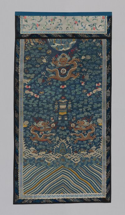 Tkanina meblowa panelowa, Chiny, dynastia Qing 1644-1911, 18751900. autorstwa Unbekannt