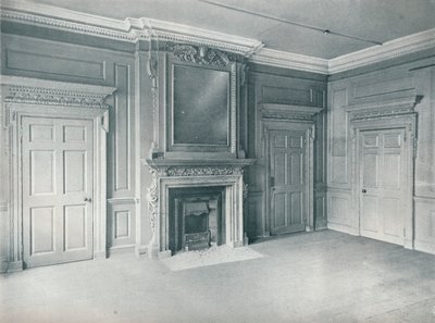 Pokój wyłożony boazerią, początek XVIII wieku, 26, Hatton Garden, 1907 autorstwa Unbekannt