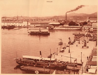 Panorama Quais w Tulonie, 1930. autorstwa Unbekannt