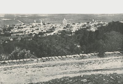 Panorama miasta, San Miguel de Allende, Meksyk, 1895. autorstwa Unbekannt
