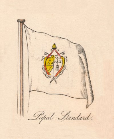 Standard papieski, 1838 autorstwa Unbekannt