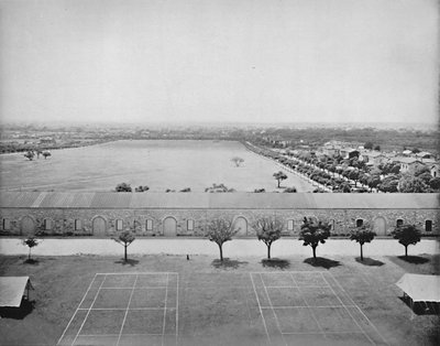 Parade Grounds, San Antonio, Texas, c1897. autorstwa Unbekannt