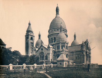 Paryż. - Bazylika Najświętszego Serca, ok. 1910. autorstwa Unbekannt