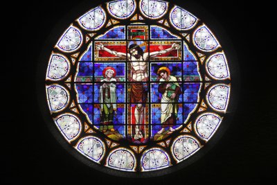 Paryż, Francja Witraż do kościoła Notre-Dame-du-Rosaire, Paryż, Francja autorstwa Unbekannt