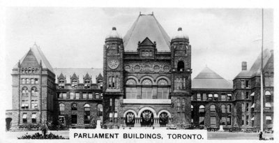 Budynki Parlamentu, Toronto, Ontario, Kanada, c1920 autorstwa Unbekannt