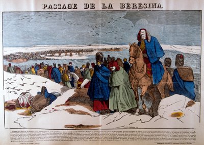 Pasaż Berezyny, 28 listopada 1812, XIX w. autorstwa Unbekannt