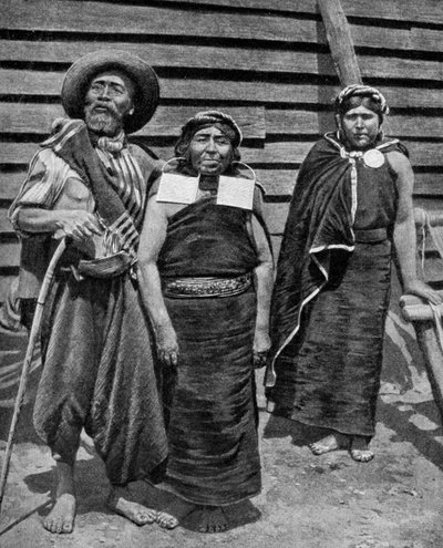 Indianie patagońscy, Argentyna, 1922 autorstwa Unbekannt