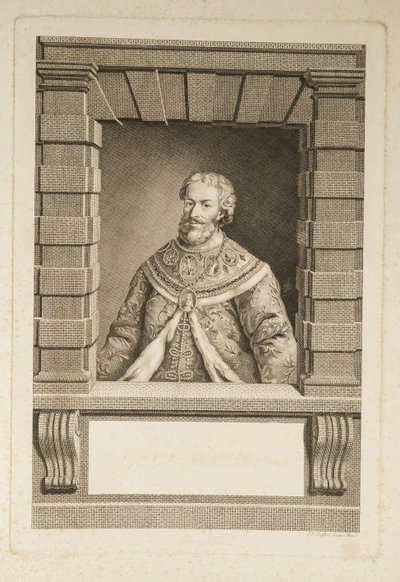 Patriarcha Filaret Moskwy Fiodor Nikitich Romanow 1553-1633 autorstwa Unbekannt