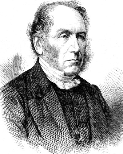 Patrick Bell 1799-1869, szkocki duchowny i wynalazca, 1868 autorstwa Unbekannt