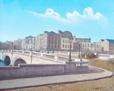 Most Patryka z pomnikiem Ojca Mathewsa, ok. 1910 r. autorstwa Unbekannt