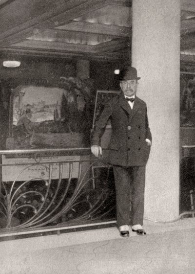 Paul Bourget, francuski powieściopisarz i krytyk, 1928 autorstwa Unbekannt
