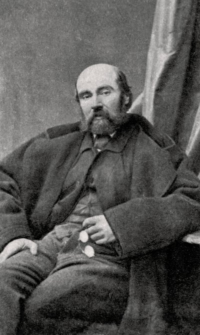Paul Feval Starszy, francuski powieściopisarz i dramaturg, 1868 autorstwa Unbekannt