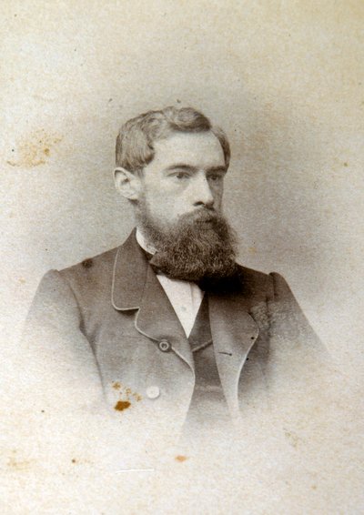 Pavel Tretyakov, rosyjski mecenas sztuki, kolekcjoner i założyciel galerii, 1865 autorstwa Unbekannt