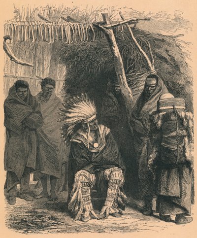 Indianie Pawnee, ok. XIX w. autorstwa Unbekannt