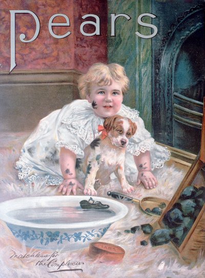 Reklama mydła gruszki, 1900 autorstwa Unbekannt