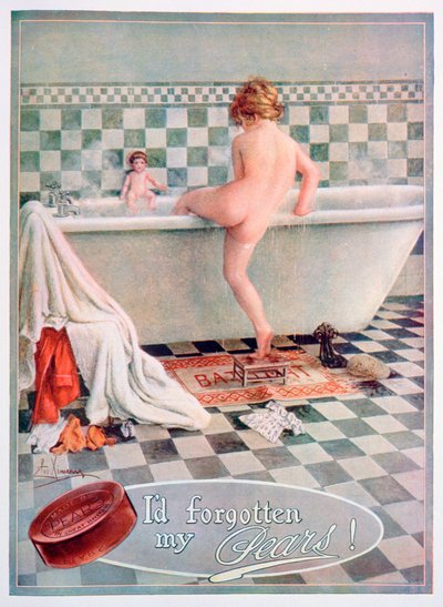 Reklama mydła gruszki, 1922 autorstwa Unbekannt