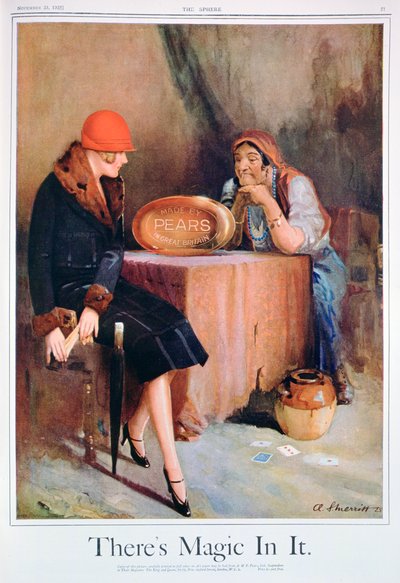 Reklama mydła gruszki, 1925 autorstwa Unbekannt