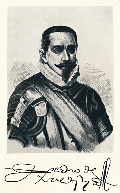 Pedro De Valdivia, c1879, 1911 autorstwa Unbekannt