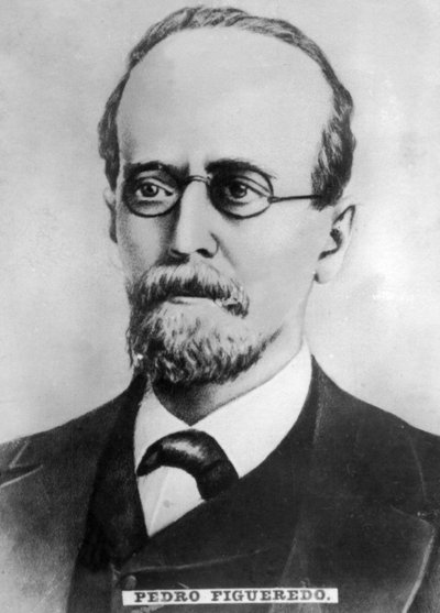 Pedro Felipe Figueredo 1818-1870, kubański poeta, muzyk i bojownik o wolność, c1910 autorstwa Unbekannt