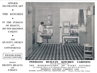 Niezrównane szafki kuchenne do zabudowy, 1935 autorstwa Unbekannt