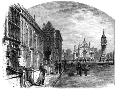 Plac Pery, Limerick. XIX w. autorstwa Unbekannt