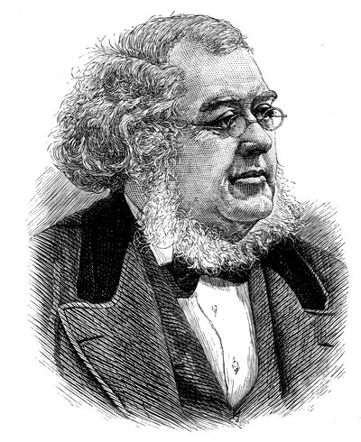 Peter Christian Asbjornsen 1812-1885, norweski folklorysta i przyrodnik autorstwa Unbekannt