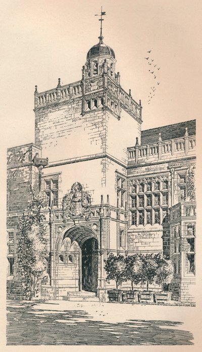 Peverey, Shropshire, Sir Aston Webb. P.R.A. Architekt, ok. 1919 autorstwa Unbekannt