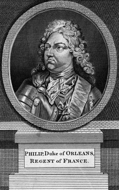 Filip II, książę Orleanu i regent Francji autorstwa Unbekannt