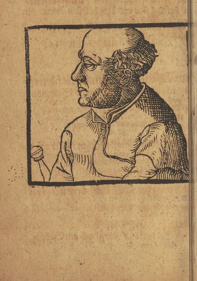 Filipus Theophrastus Aureolus Bombastus von Hohenheim Paracelsus, 1599. autorstwa Unbekannt