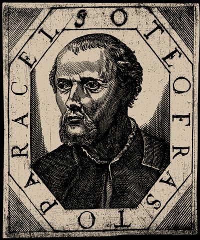 Filipus Theophrastus Aureolus Bombastus von Hohenheim Paracelsus, 1666. autorstwa Unbekannt
