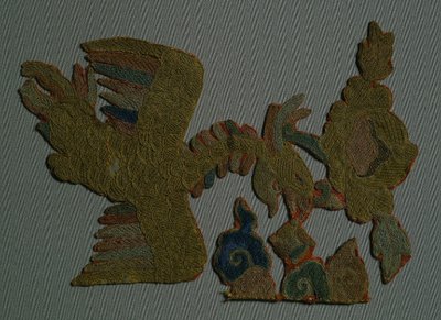 Feniks i piwonia drzewna, XIV wiek. autorstwa Unbekannt
