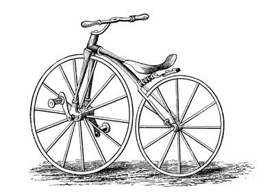 Rower Pickerings z korbą i pedałem, konstrukcja amerykańska, c1860s c1880 autorstwa Unbekannt
