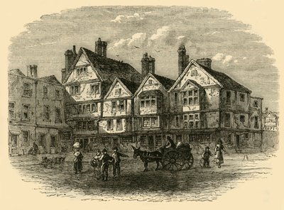 Pie Corner w 1789 r., ok. 1872 r. autorstwa Unbekannt