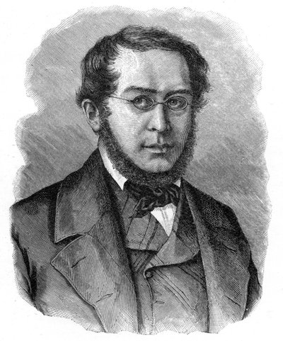 Pierre-Joseph Proudhon, XIX-wieczny francuski filozof polityczny mutualistyczny, 1903 autorstwa Unbekannt