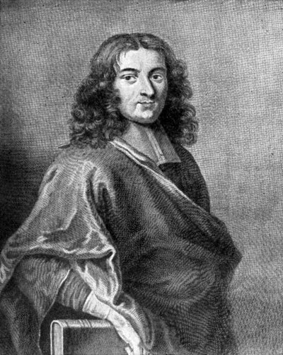 Pierre Bayle, francuski filozof, sceptyk i pisarz, XVII wiek autorstwa Unbekannt
