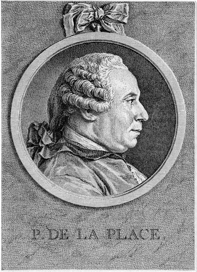 Pierre Simon Laplace, francuski matematyk i astronom, XVIII wiek autorstwa Unbekannt