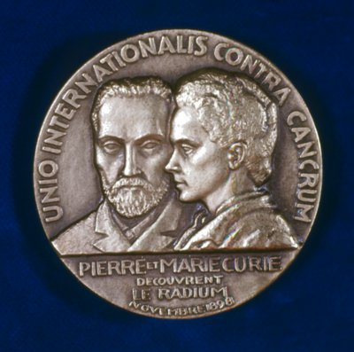 Pierre i Marie Curie, francuscy naukowcy autorstwa Unbekannt
