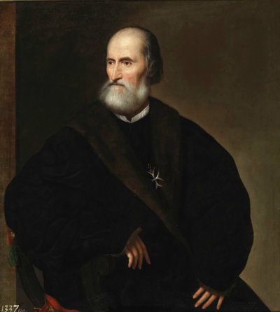 Pietro Bembo jako przeor joannitów, ok. 1537. autorstwa Unbekannt