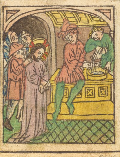 Piłat myjący ręce [recto], ok. 1930 14401450. autorstwa Unbekannt