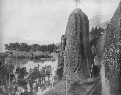 Słupy Herkulesa, rzeka Kolumbia, c1897. autorstwa Unbekannt