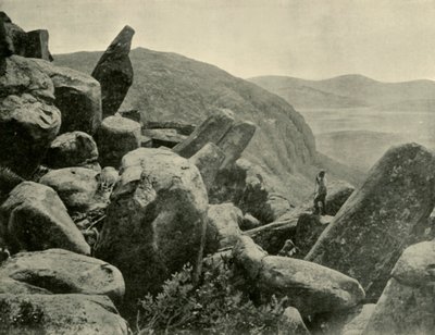 Pinnacle & Organ Pipes, Mount Wellington, 1901. autorstwa Unbekannt