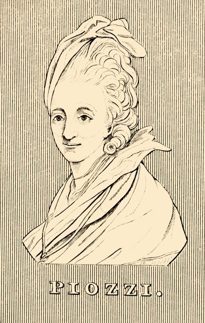 Piozzi, 1741-1821, 1830. autorstwa Unbekannt
