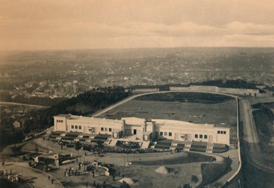 Plac zabaw i teatr letni, ok. 1900 autorstwa Unbekannt